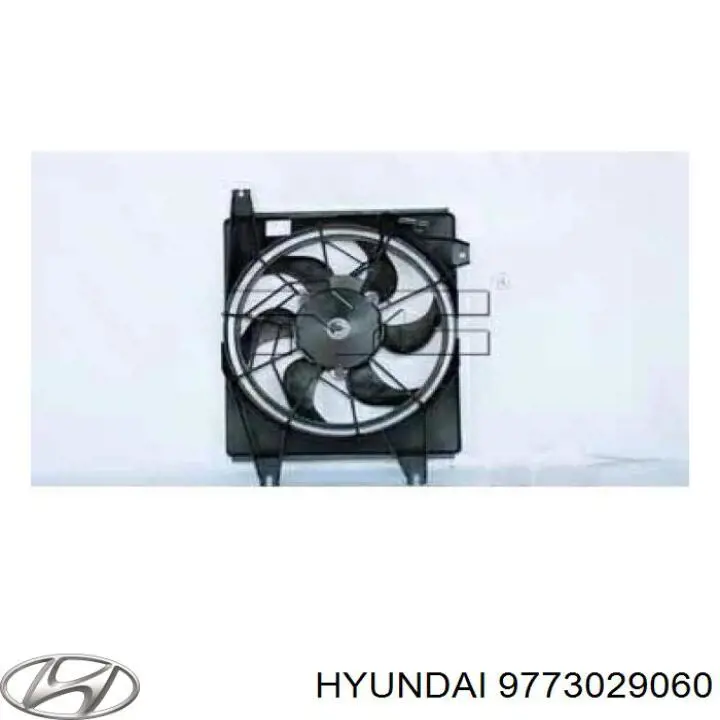 Difusor do radiador de aparelho de ar condicionado, montado com roda de aletas e o motor Hyundai/Kia 9773029060 preço, a partir de 85,13 USD