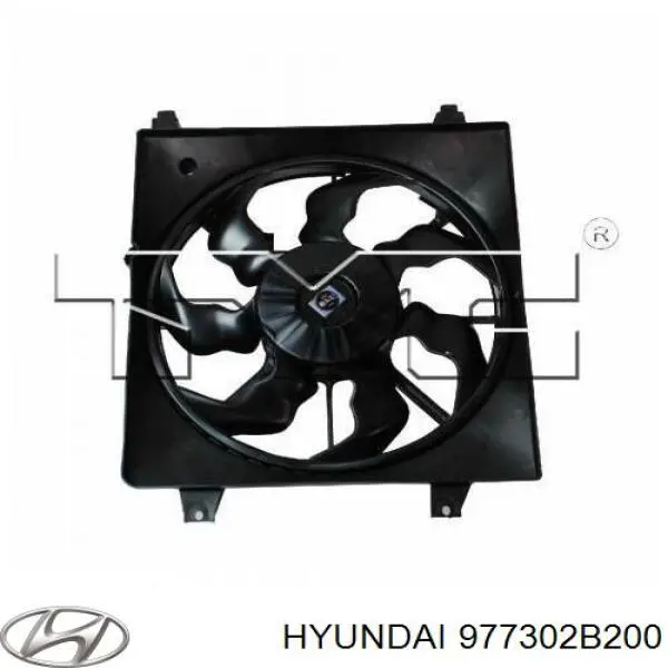 Difusor do radiador de aparelho de ar condicionado, montado com roda de aletas e o motor Hyundai/Kia 977302B200 preço, a partir de 86,83 USD