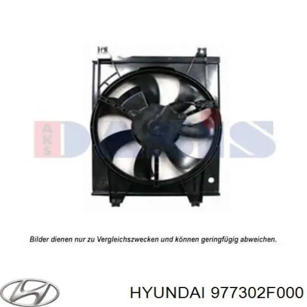Difusor do radiador de aparelho de ar condicionado, montado com roda de aletas e o motor Hyundai/Kia 977302F000 preço, a partir de 78,32 USD