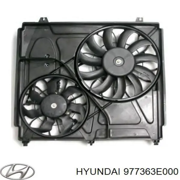 977363E000 Hyundai/Kia Ventilador (roda de aletas) do radiador de aparelho de ar condicionado
