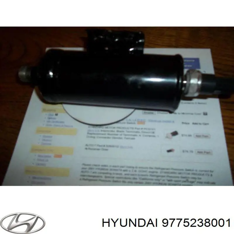 Sensor de pressão absoluta de aparelho de ar condicionado Hyundai/Kia 9775238001 preço, a partir de 78,48 USD