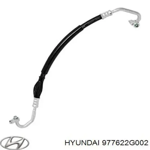 Mangueira de aparelho de ar condicionado, desde o compressor até o radiador Hyundai/Kia 977622G002 preço, a partir de 441,80 USD