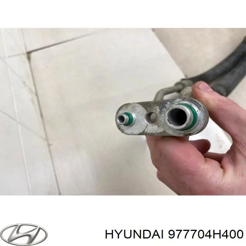 977704H400 Hyundai/Kia Mangueira de aparelho de ar condicionado, desde o vaporizador traseiro até o compressor