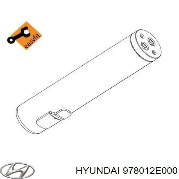 Tanque de recepção do secador de aparelho de ar condicionado Hyundai/Kia 978012E000 preço, a partir de 25,63 USD