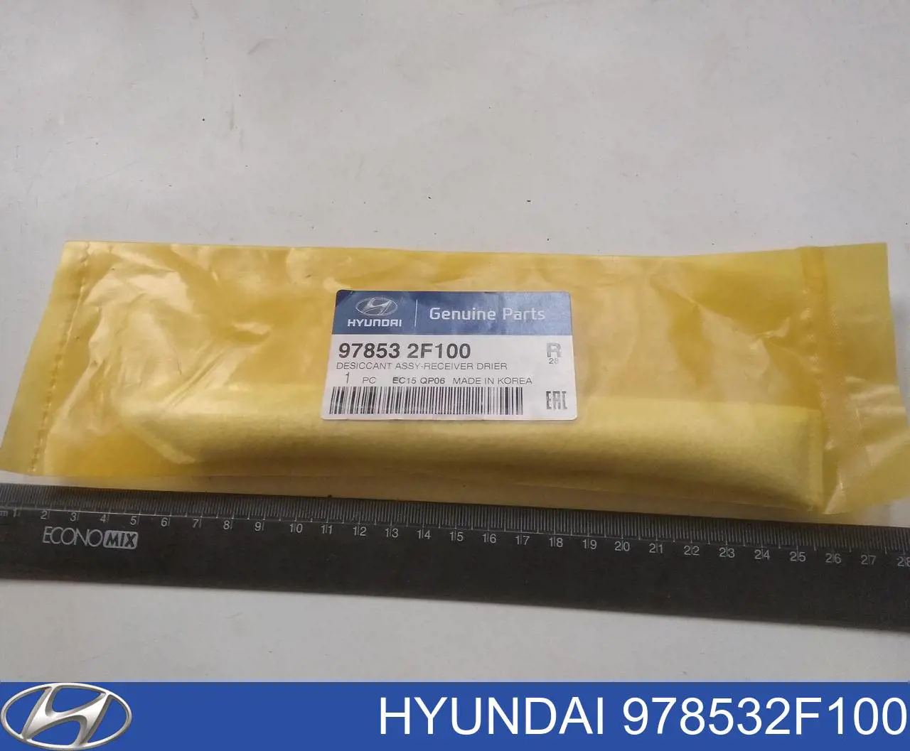 Tanque de recepção do secador de aparelho de ar condicionado Hyundai/Kia 978532F100 preço, a partir de 12,00 USD