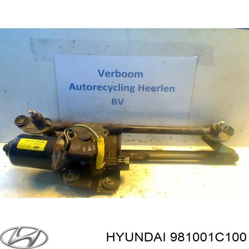 Motor de limpador pára-brisas do pára-brisas Hyundai/Kia 981001C100 preço, a partir de 40,86 USD