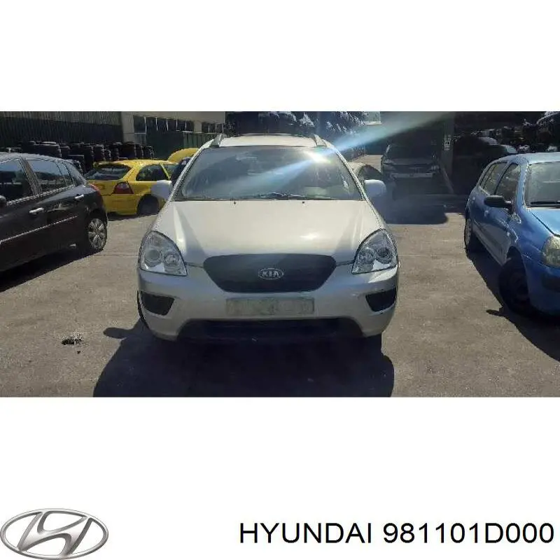 981101D000 Hyundai/Kia Motor de limpador pára-brisas do pára-brisas