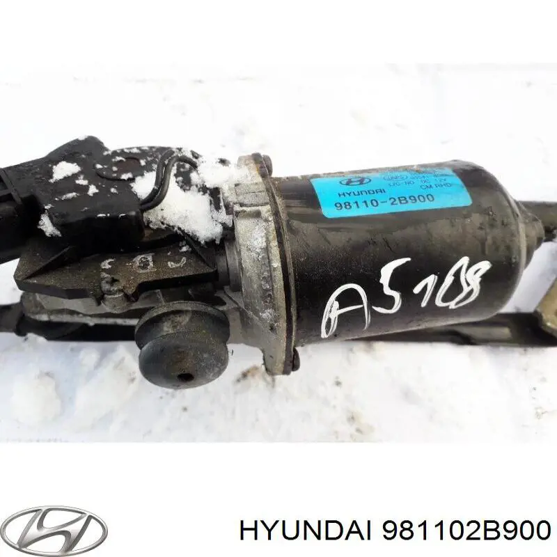 Motor de limpador pára-brisas do pára-brisas Hyundai/Kia 981102B900 preço, a partir de  