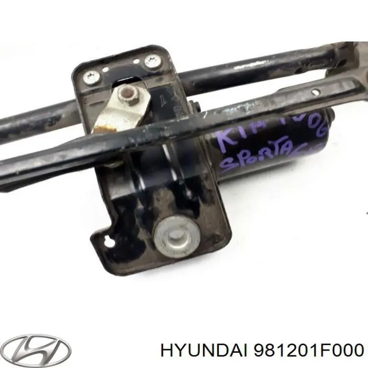 981201F000 Hyundai/Kia Trapézio de limpador pára-brisas