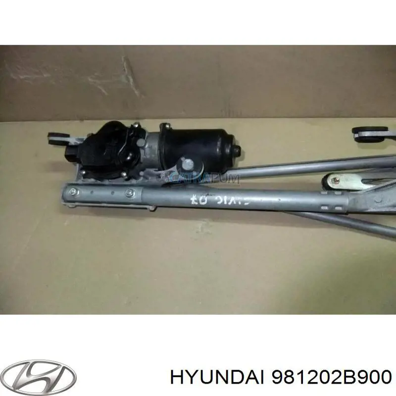 981202B900 Hyundai/Kia Trapézio de limpador pára-brisas