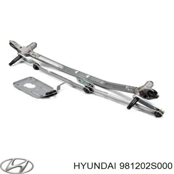 981202S000 Hyundai/Kia Trapézio de limpador pára-brisas