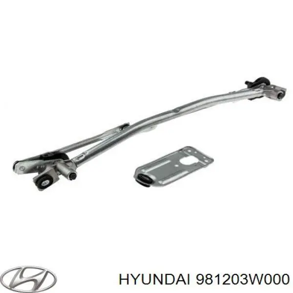 981203W000 Hyundai/Kia Trapézio de limpador pára-brisas