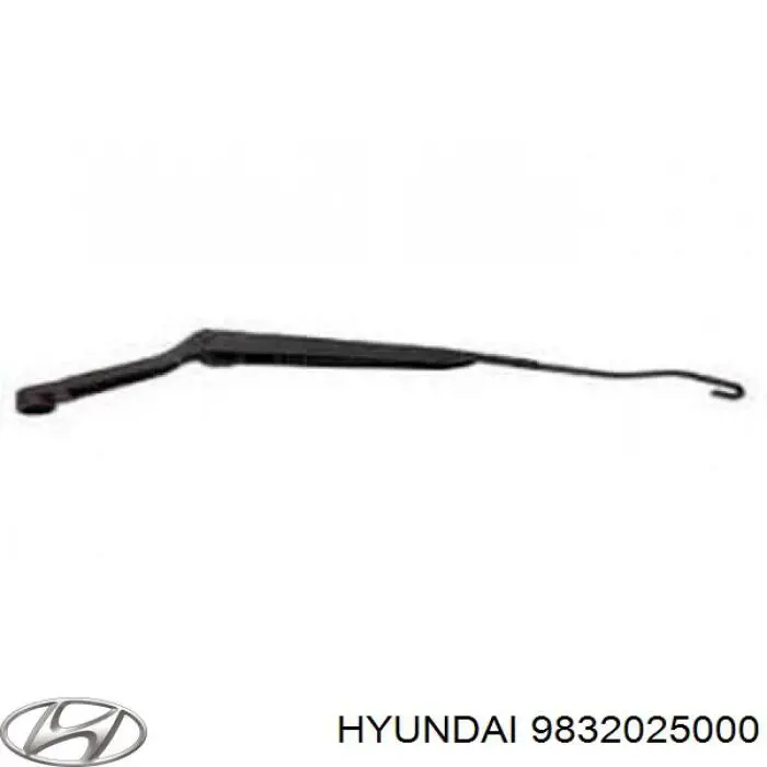 Braço de limpa-pára-brisas do pára-brisas para Hyundai Accent II LC