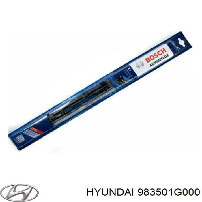 Compre 983501G000 Hyundai/Kia Limpa-pára-brisas do pára-brisas de condutor