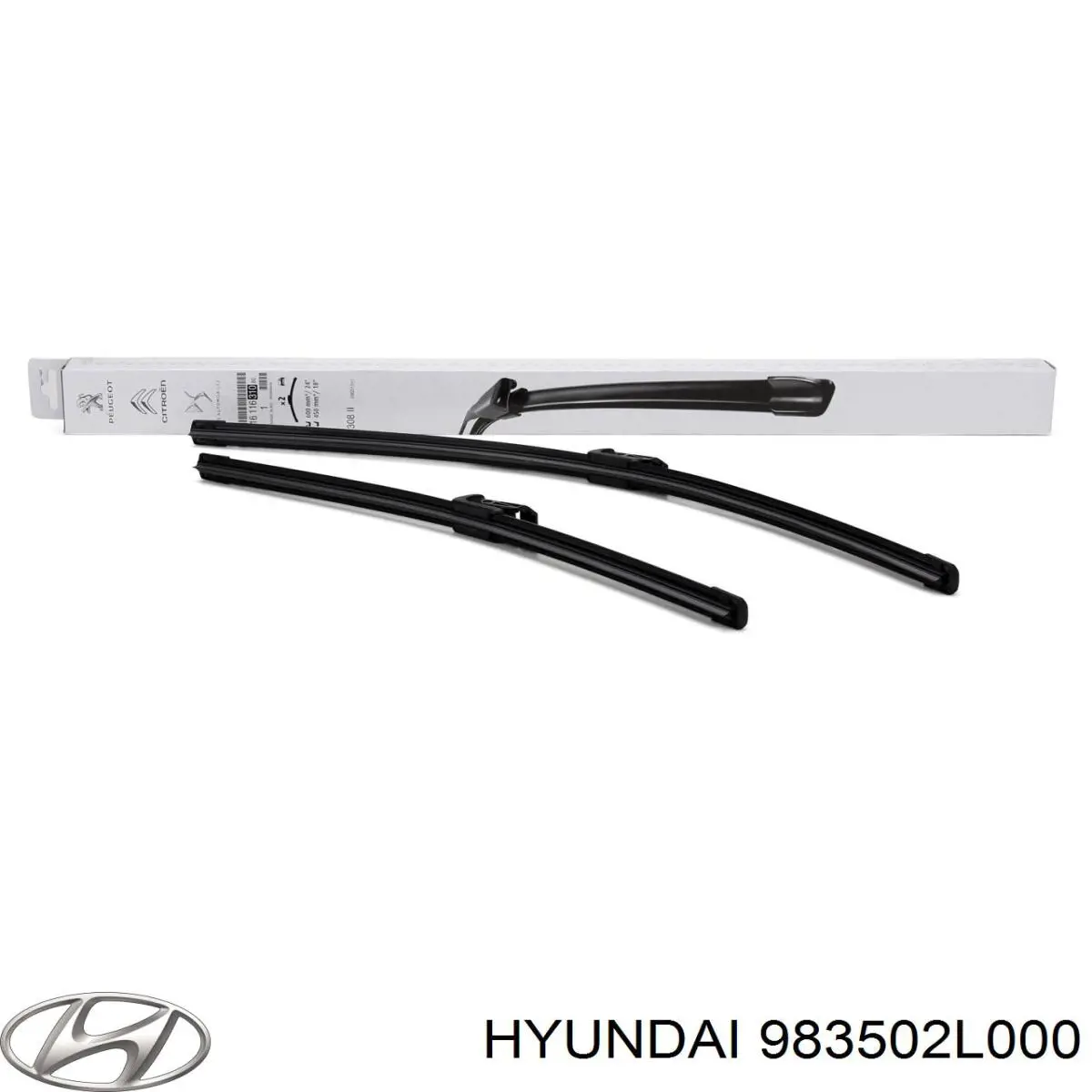 Limpa-pára-brisas do pára-brisas de condutor Hyundai/Kia 983502L000 preço, a partir de 28,09 USD