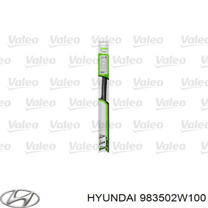 Limpa-pára-brisas do pára-brisas de condutor Hyundai/Kia 983502W100 preço, a partir de 15,15 USD