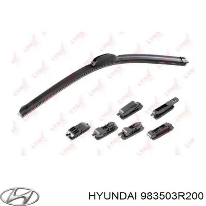 Limpa-pára-brisas do pára-brisas de condutor Hyundai/Kia 983503R200 preço, a partir de 65,24 USD