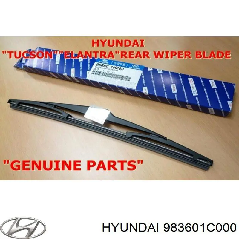 Limpa-pára-brisas do pára-brisas de passageiro Hyundai/Kia 983601C000 preço, a partir de 9,29 USD