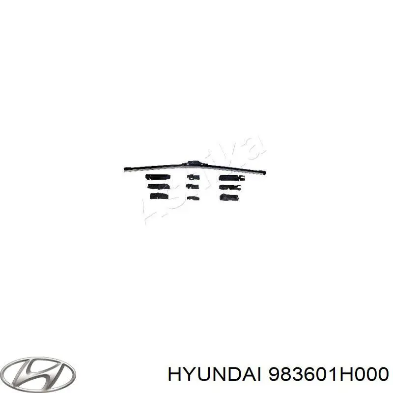 Limpa-pára-brisas do pára-brisas de passageiro Hyundai/Kia 983601H000 preço, a partir de 14,19 USD