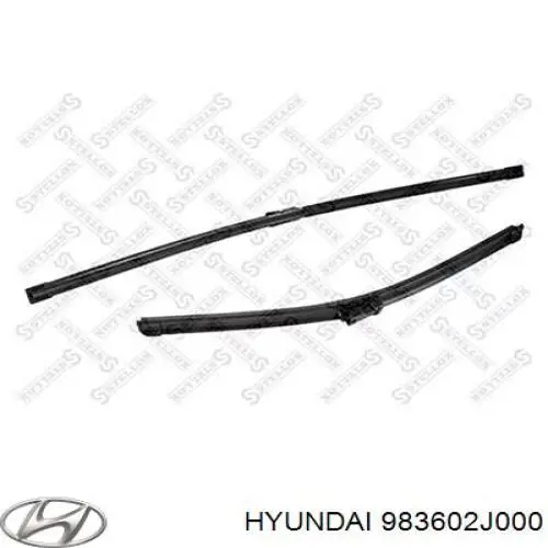Compre 983602J000 Hyundai/Kia Limpa-pára-brisas do pára-brisas de passageiro