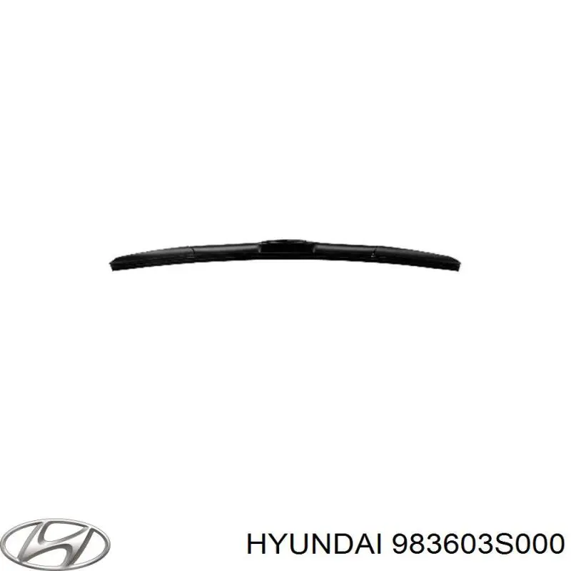 Limpa-pára-brisas do pára-brisas de passageiro Hyundai/Kia 983603S000 preço, a partir de 9,69 USD