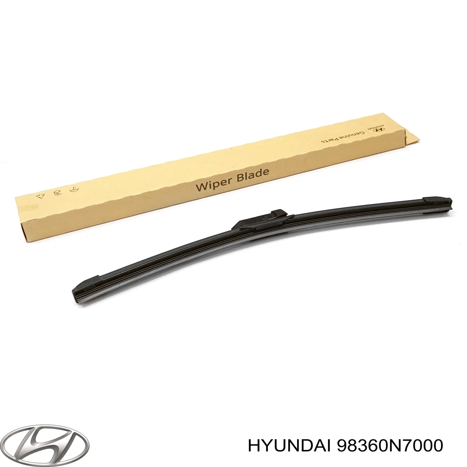 Limpa-pára-brisas do pára-brisas de passageiro Hyundai/Kia 98360N7000 preço, a partir de 47,71 USD