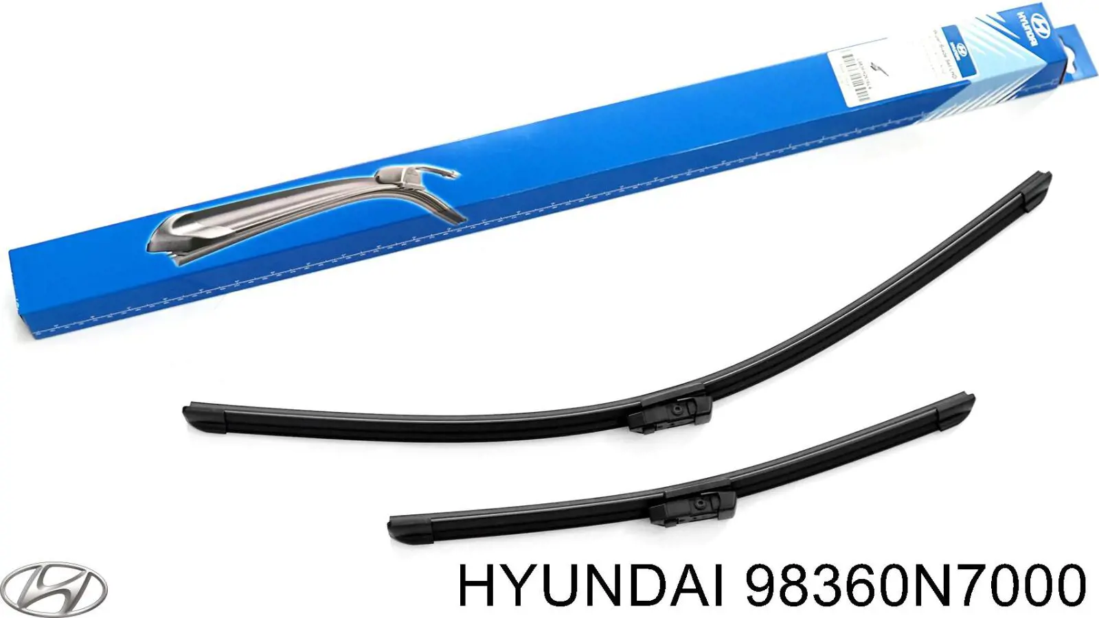 Limpa-pára-brisas do pára-brisas de passageiro Hyundai/Kia 98360N7000 preço, a partir de 46,29 USD