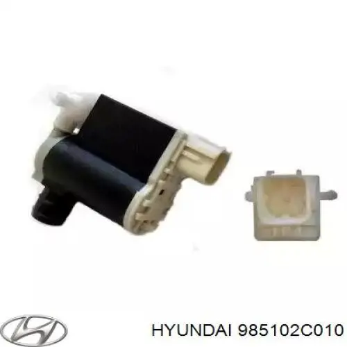 Compre 985102C010 Hyundai/Kia Bomba de motor de fluido para lavador de vidro dianteiro