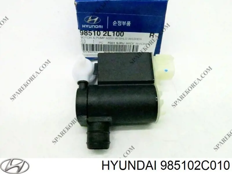 Bomba de motor de fluido para lavador de vidro dianteiro Hyundai/Kia 985102C010 preço, a partir de 23,84 USD