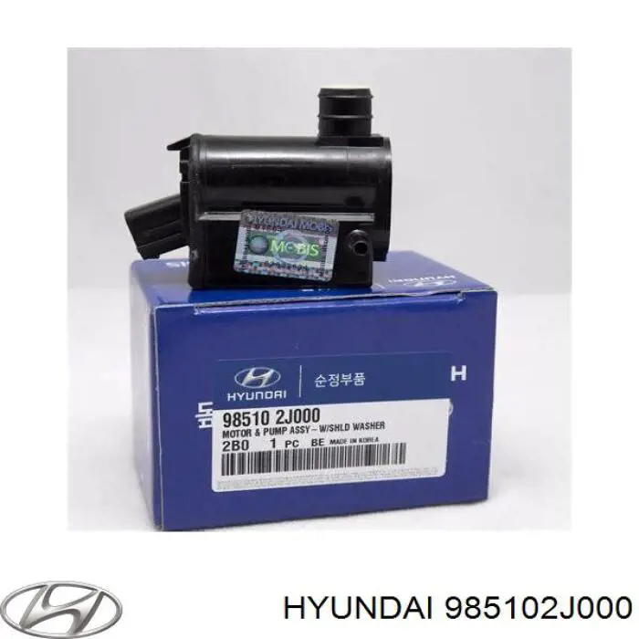 Bomba de motor de fluido para lavador de vidro dianteiro Hyundai/Kia 985102J000 preço, a partir de 17,75 USD