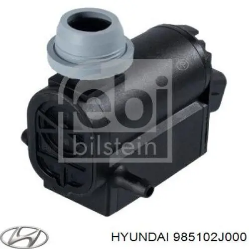 Compre 985102J000 Hyundai/Kia Bomba de motor de fluido para lavador de vidro dianteiro