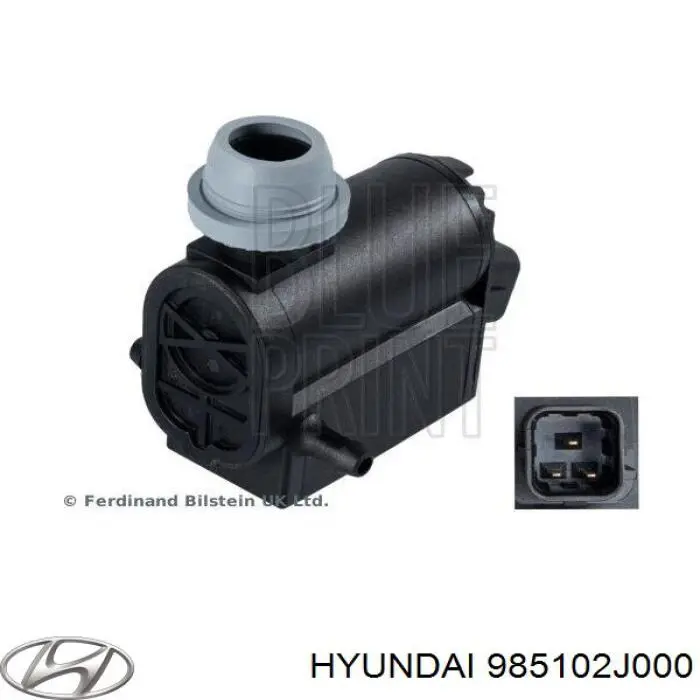 Bomba de motor de fluido para lavador de vidro dianteiro 4042PS1 Polcar