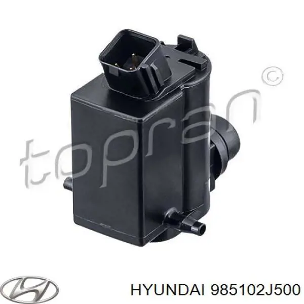 985102J500 Hyundai/Kia Bomba de motor de fluido para lavador de vidro dianteiro