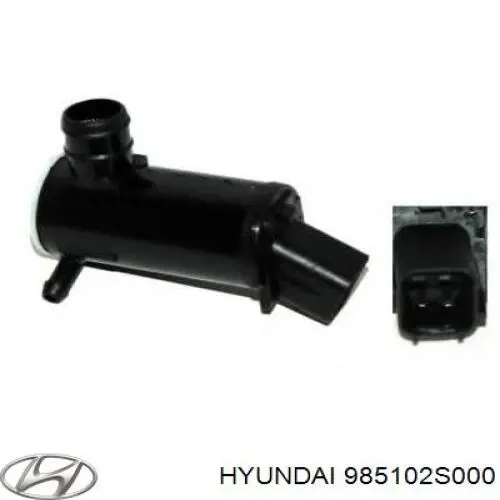 985102S000 Hyundai/Kia Bomba de motor de fluido para lavador de vidro dianteiro