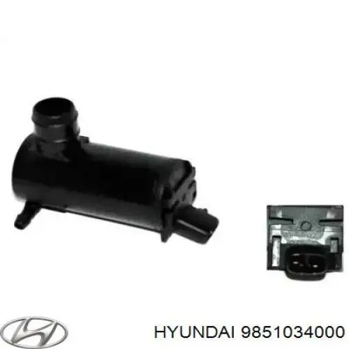 Bomba de motor de fluido para lavador de vidro dianteiro Hyundai/Kia 9851034000 preço, a partir de 10,46 USD