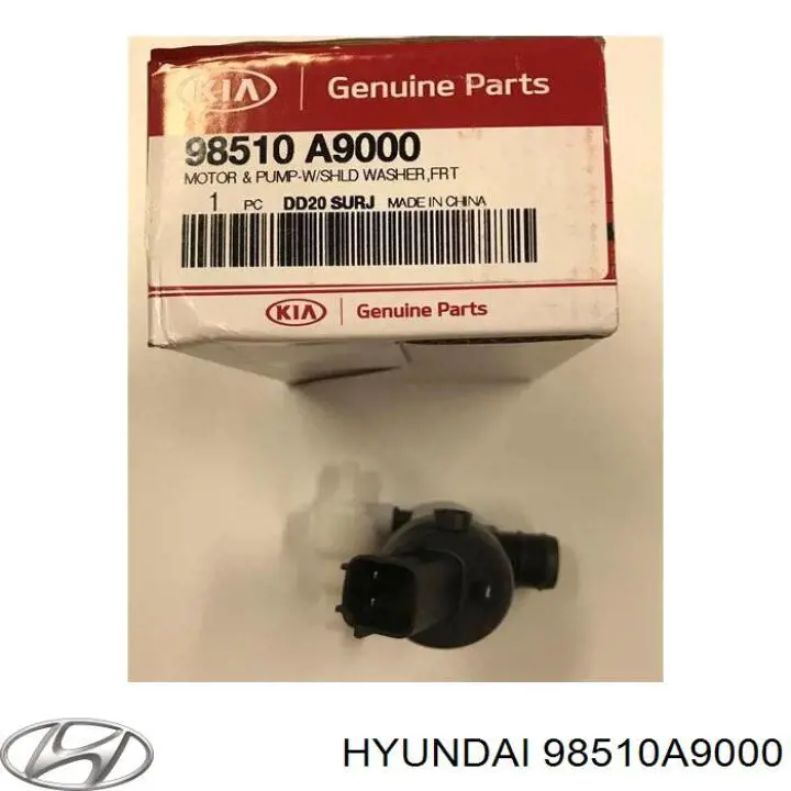 98510A9000 Hyundai/Kia Bomba de motor de fluido para lavador de vidro dianteiro