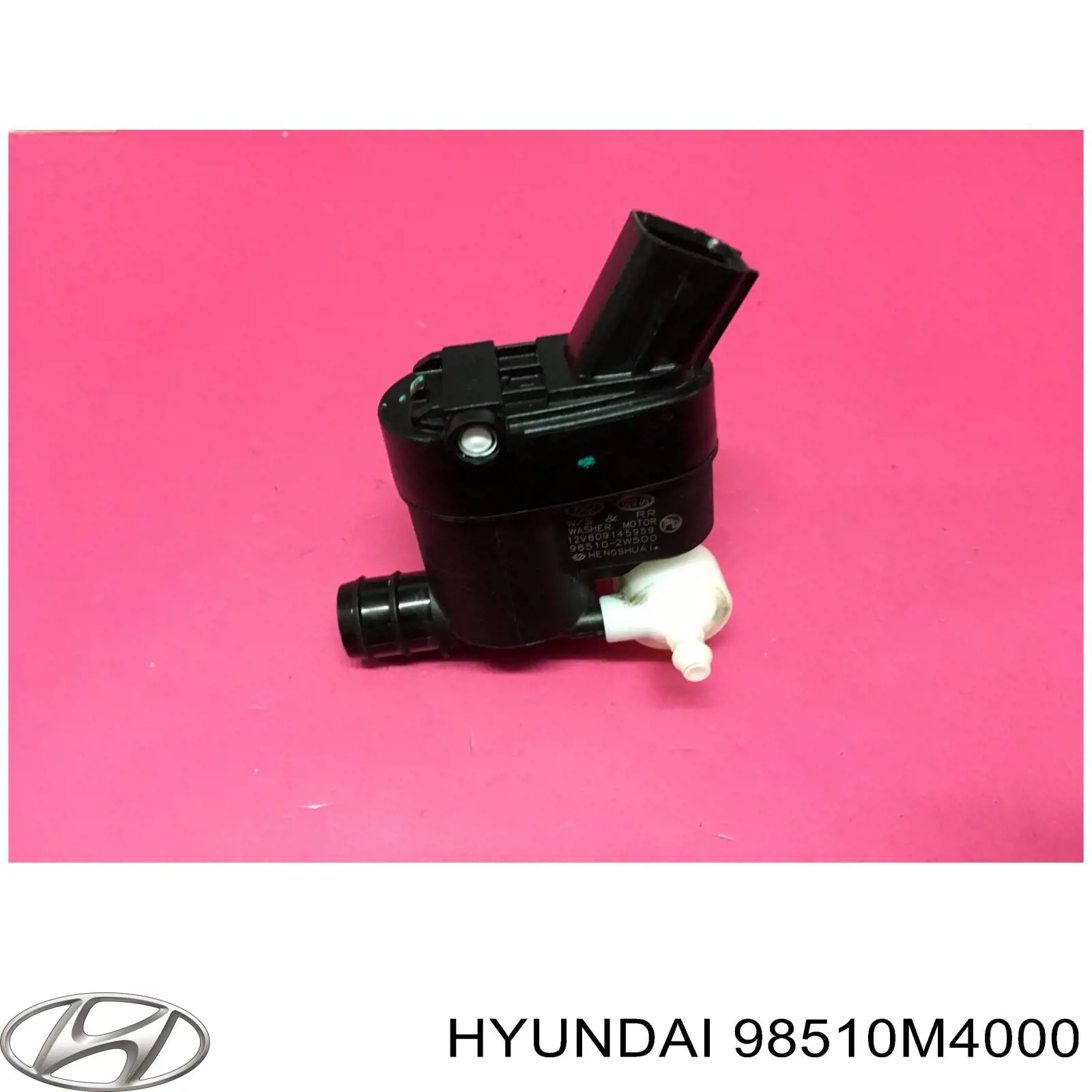 98510M4000 Hyundai/Kia Bomba de motor de fluido para lavador de vidro dianteiro