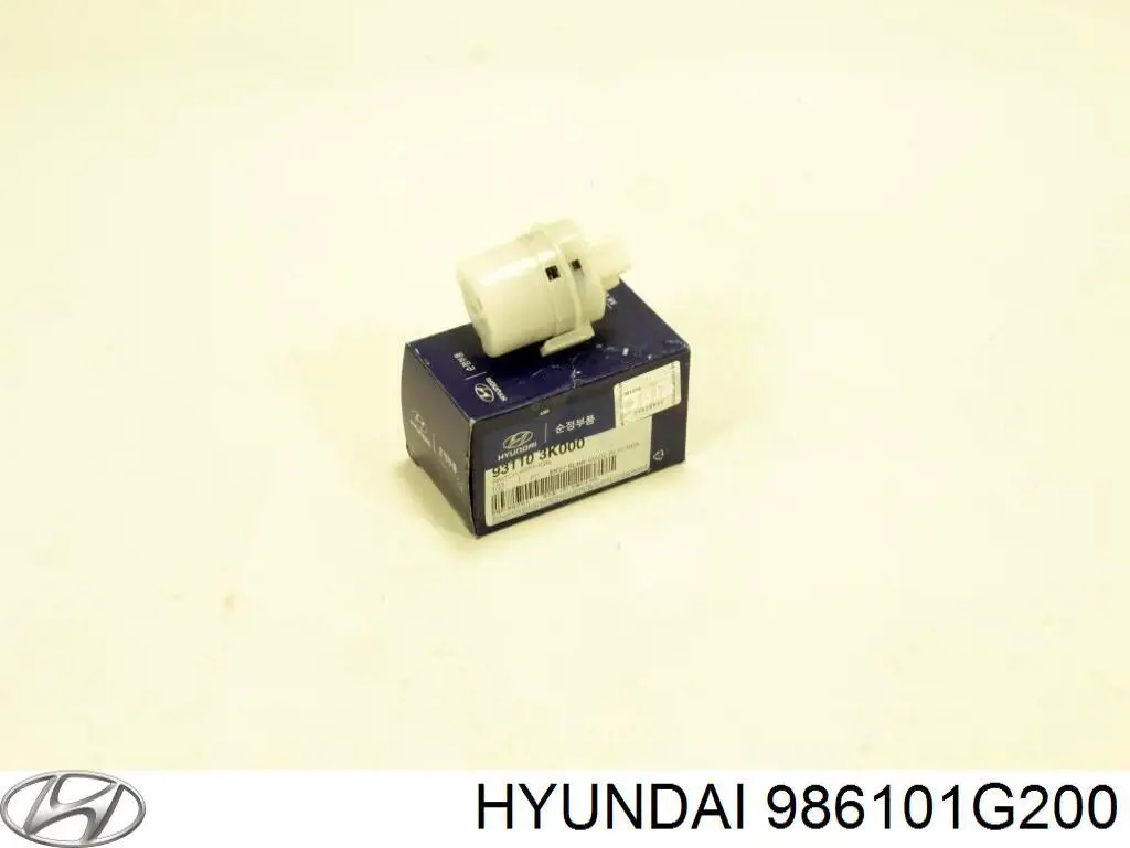  Tanque de fluido para lavador de vidro KIA Rio II sedan (JB) (2005 - 2011) II