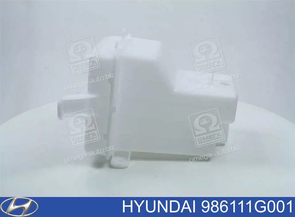 Tanque de fluido para lavador de vidro Hyundai Accent III MC