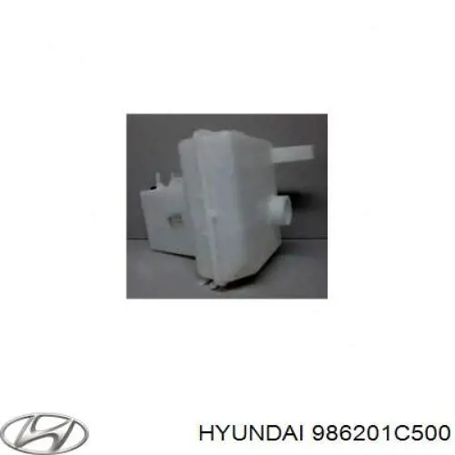 Tanque de fluido para lavador de vidro Hyundai/Kia 986201C500 preço, a partir de 18,24 USD
