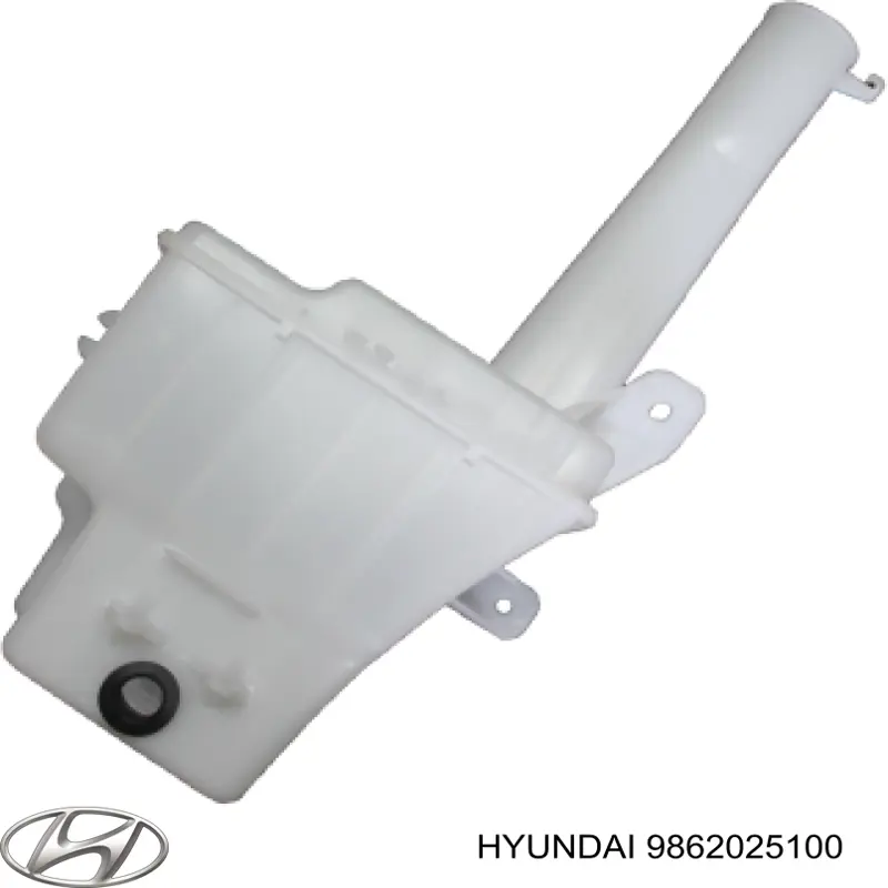 Tanque de fluido para lavador de vidro Hyundai Accent II LC