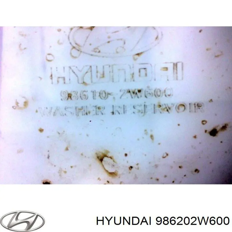 Tanque de fluido para lavador de vidro Hyundai/Kia 986202W600 preço, a partir de 155,15 USD