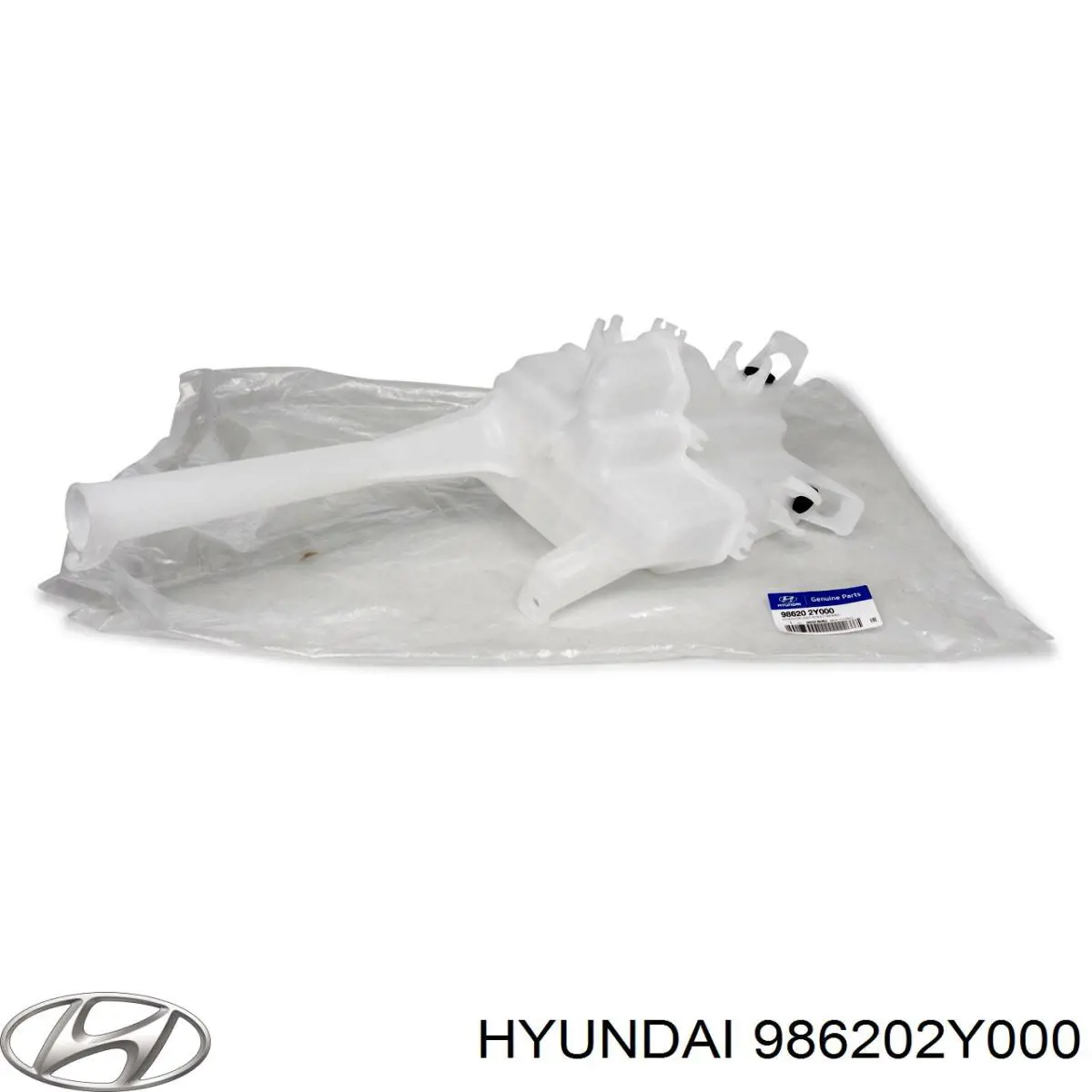 Tanque de fluido para lavador de vidro para Hyundai Tucson II TM