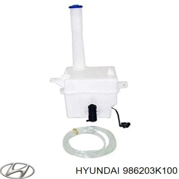 Tanque de fluido para lavador de vidro Hyundai/Kia 986203K100 preço, a partir de 39,14 USD