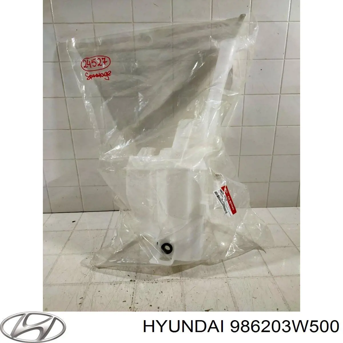 986203W500 Hyundai/Kia Tanque de fluido para lavador de vidro
