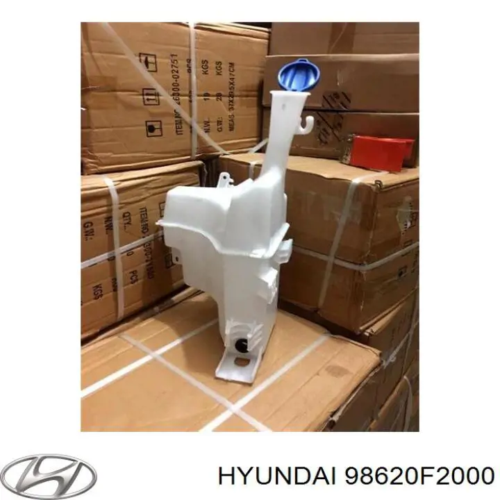 Tanque de fluido para lavador de vidro 98620F2000 Hyundai/Kia