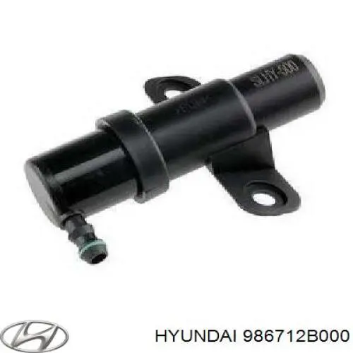 986712B000 Hyundai/Kia Injetor de fluido para lavador da luz dianteira