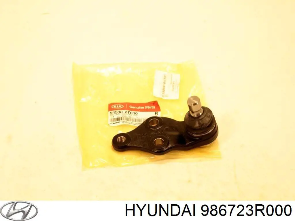 Suporte do injetor de fluido para lavador das luzes (cilindro de elevação) Hyundai/Kia 986723R000