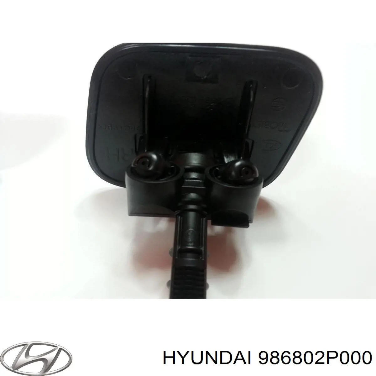 986802P000 Hyundai/Kia Placa sobreposta do injetor de fluido para lavador da luz dianteira