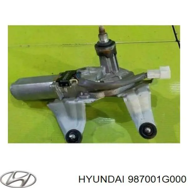 Compre 987001G000 Hyundai/Kia Motor de limpador pára-brisas de vidro traseiro